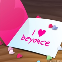 oui je t aime beyonce